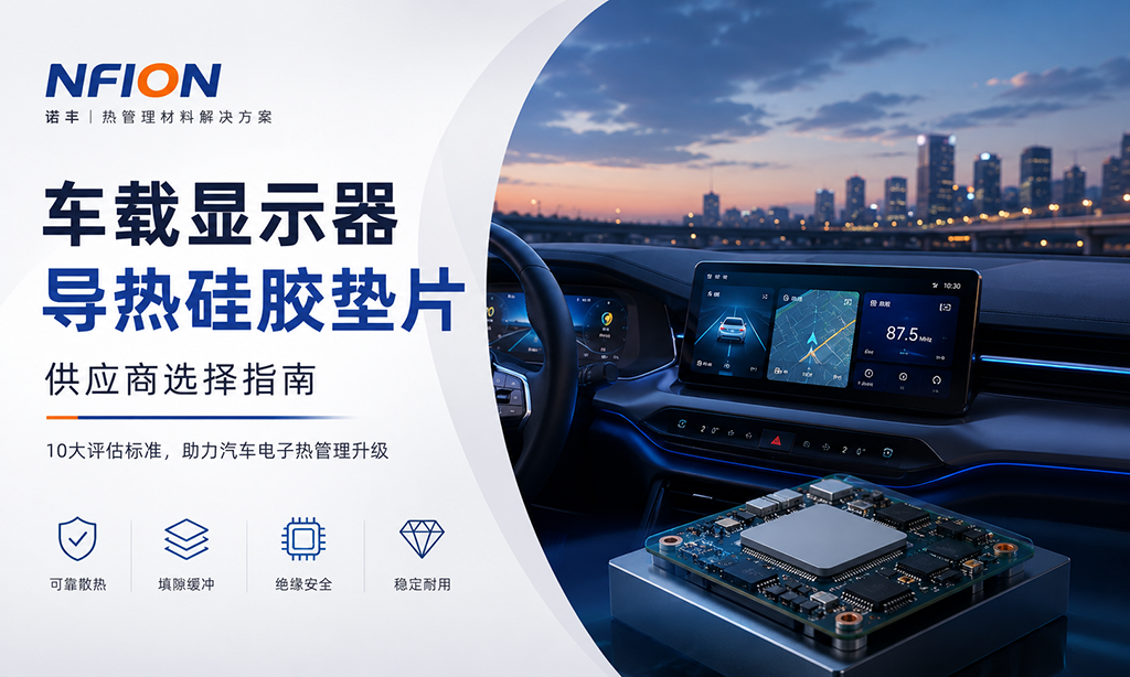 如何选择车载显示器导热硅胶垫片供应商?10大评估标准解析 如何选择车载显示器导热硅胶垫片供应商?10大评估标准解析