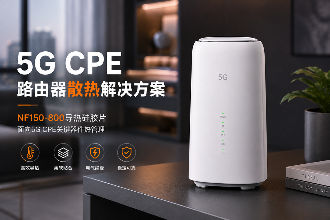 5G CPE路由器散热解决方案 5G CPE路由器散热解决方案