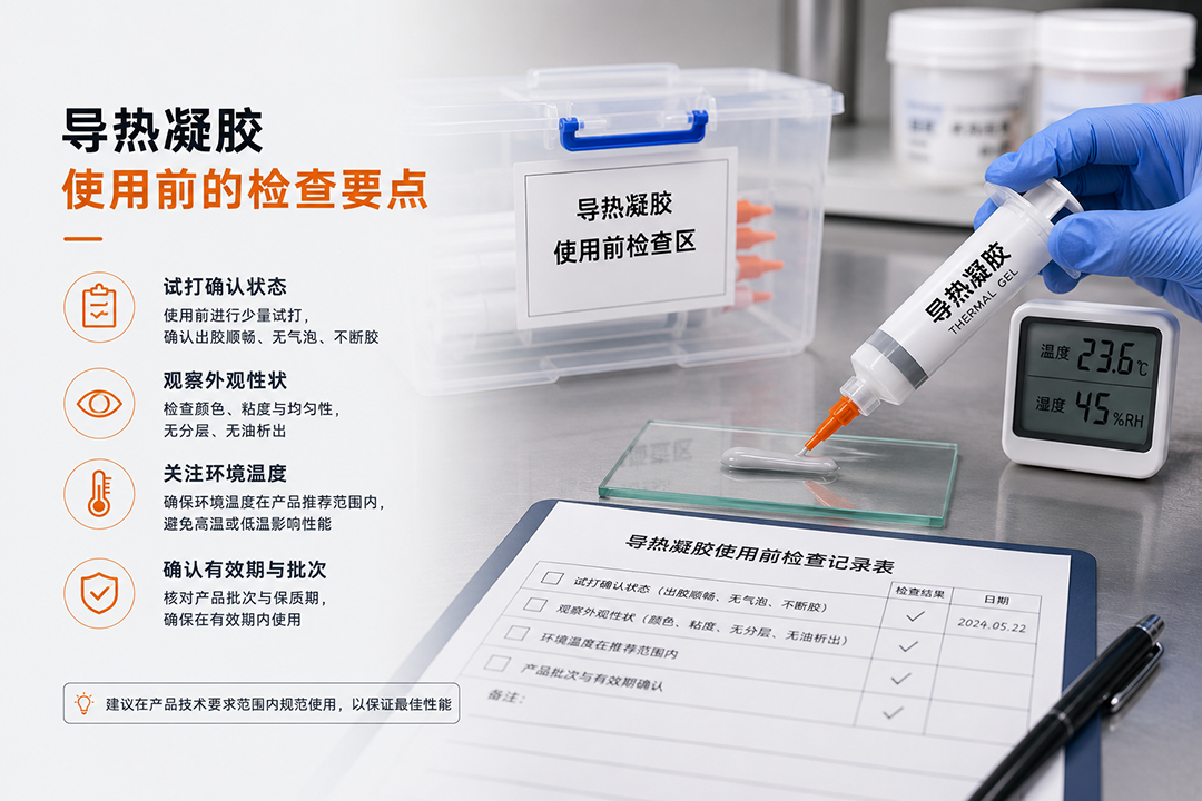 导热凝胶使用前的检查要点 导热凝胶使用前的检查要点