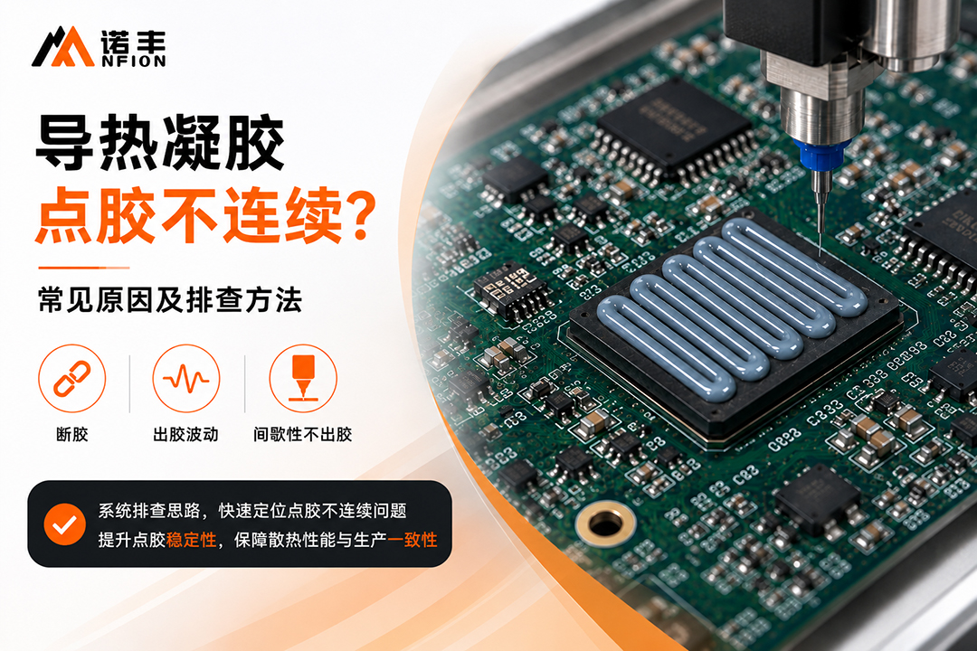 导热凝胶点胶不连续是什么原因? 导热凝胶点胶不连续是什么原因?