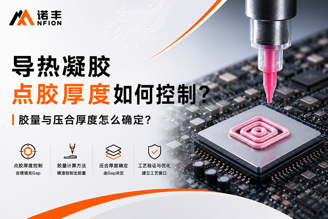 导热凝胶点胶厚度如何控制? 导热凝胶点胶厚度如何控制?