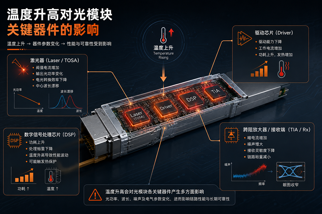 温度升高对关键器件的影响 温度升高对关键器件的影响