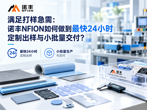 满足打样急需：诺丰NFION如何做到最快24小时定制出样与小批量交付？